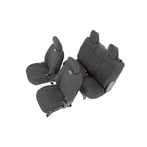 Rough Country Seat Covers - Select Jeep Wrangler JL