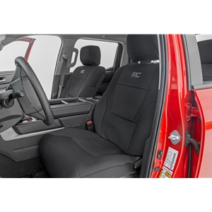 Rough Country Seat Covers - Toyota Tundra CrewMax Cab