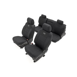 Rough Country Seat Cover - Silverado/Sierra 2500/3500 HD Crew Cab