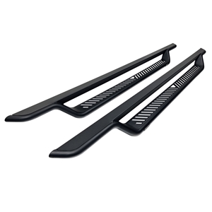 Westin Outlaw Textured Black Steel Drop Running Boards