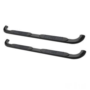 Westin Platinum 4in Oval Black Nerf Bars