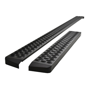 Westin Grate Steps Textured Black Running Boards