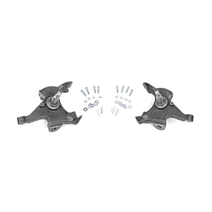 Rough Country 2in Lowering Spindles - Front - Chevrolet/GMC C1500 RWD