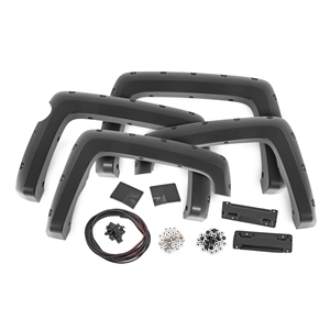 Rough Country Pocket Fender Flares - Select Silverado 1500/2500 HD