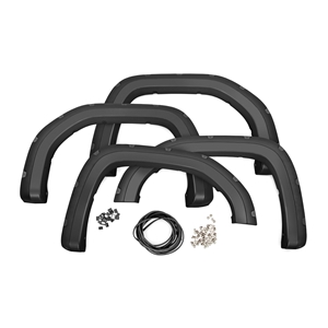 Rough Country Pocket Fender Flares - GMC Sierra 1500 / Limited No AT4X