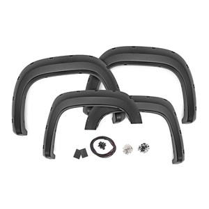 Rough Country Pocket Fender Flares - GMC Sierra 1500 5.8ft Bed