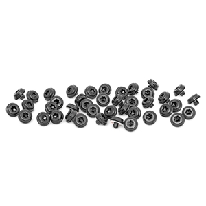 Rough Country Fender Flares Black Rivet Kit