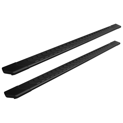 Raptor Series 5in Full Tread Textured Black Aluminum Running Boards