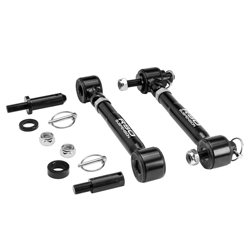 RSO Suspension Sway Bar End Links - Front Quick Disconnect - Wrangler JK/JKU