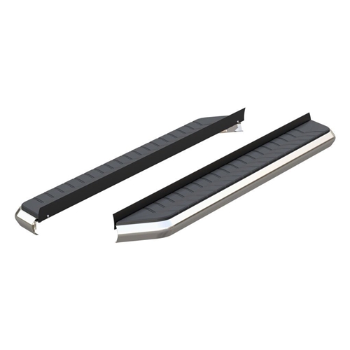 Aries AeroTread Polished Aluminum Running Boards