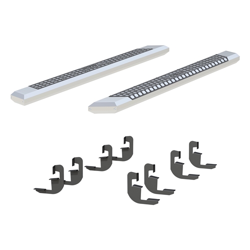 Aries AdvantEDGE Chrome Aluminum Running Boards