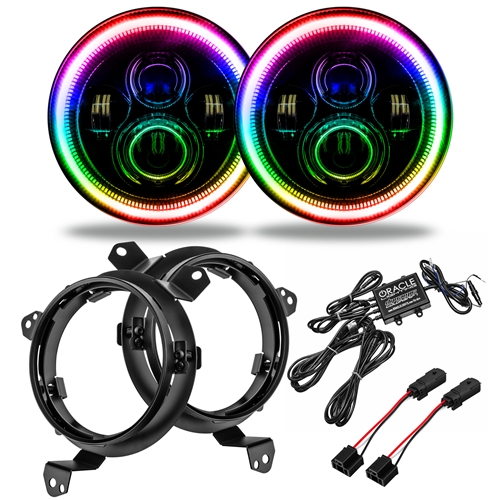 ORACLE Dynamic ColorSHIFT 7in LED Headlights