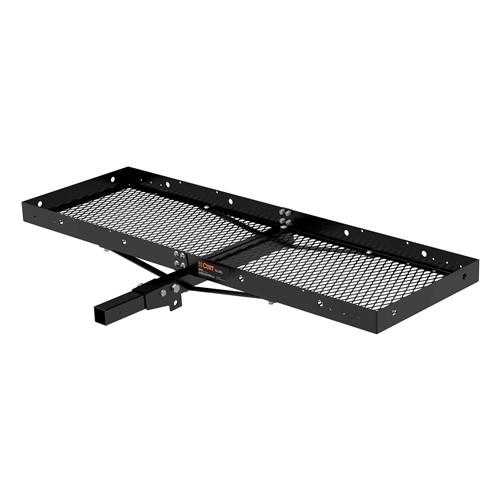 CURT Tray Cargo Carrier Folding 2in Shank 500lbs 60" X 20" - Black