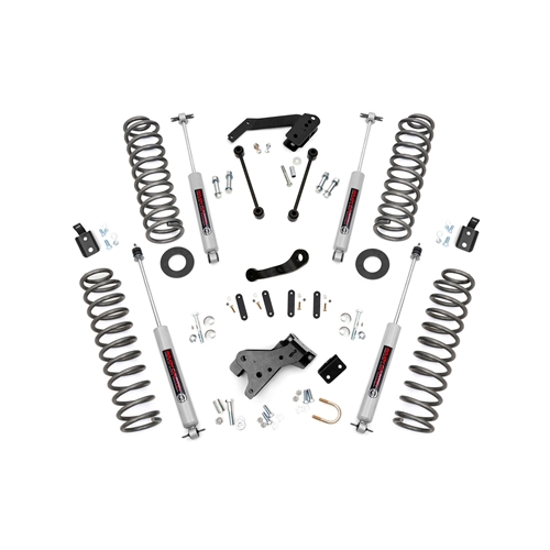 Rough Country 4in Lift Kit - Front and Rear - Wrangler JK 4WD 2-Door