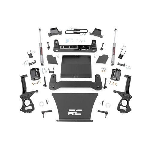 Rough Country 4in Lift Kit - Front and Rear - Silverado/Sierra 1500 AT4/Trail Boss