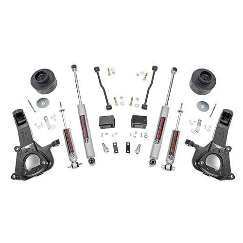 Rough Country 4in Lift Kit - Front and Rear - Ram 1500 2WD