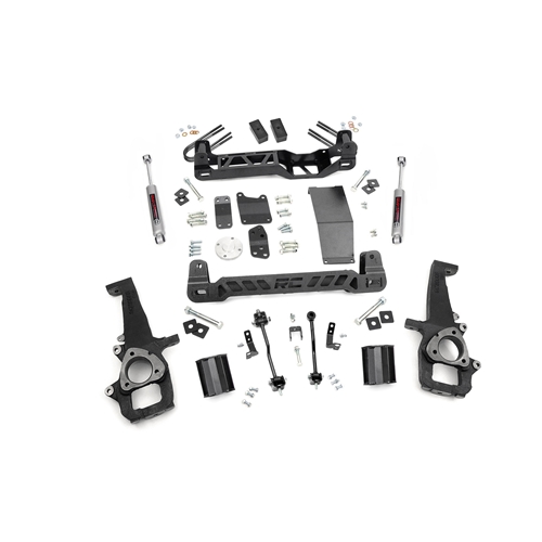 Rough Country 4in Lift Kit - Front and Rear - Dodge Ram 1500 4WD