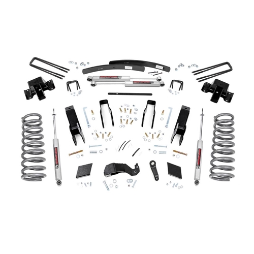 Rough Country 5in Lift Kit - Front and Rear - Dodge Ram 2500 4WD