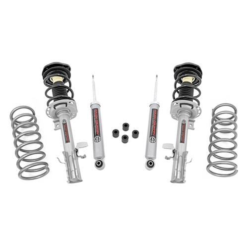 Rough Country 1.5in Lift Kit Lifted Struts- Front and Rear - Ford Bronco Sport 4WD