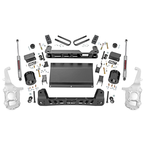 Rough Country 4in Lift Kit - Front and Rear - Ford F-150 Tremor 4WD