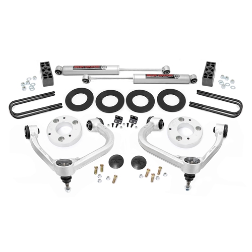 Rough Country 3in Lift Kit - Front and Rear - Ford F-150 4WD