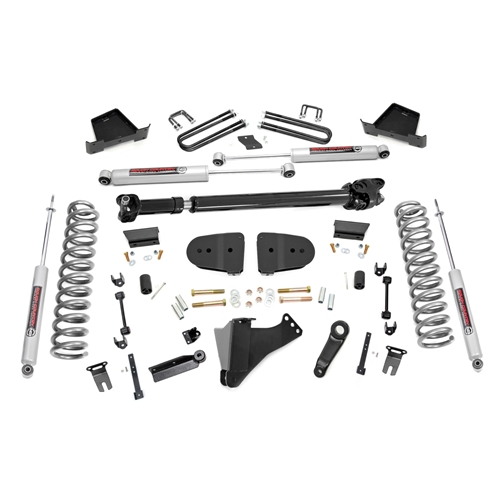 Rough Country 6in Lift Kit - Front and Rear - Ford F-250/350 Super Duty Gasoline 4WD