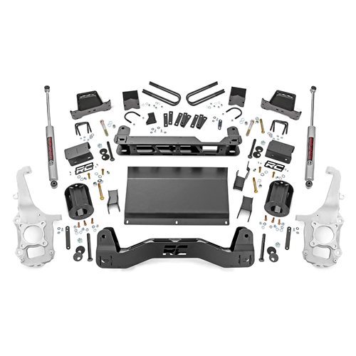 Rough Country 6in Lift Kit - Front and Rear - Ford F-150 4WD