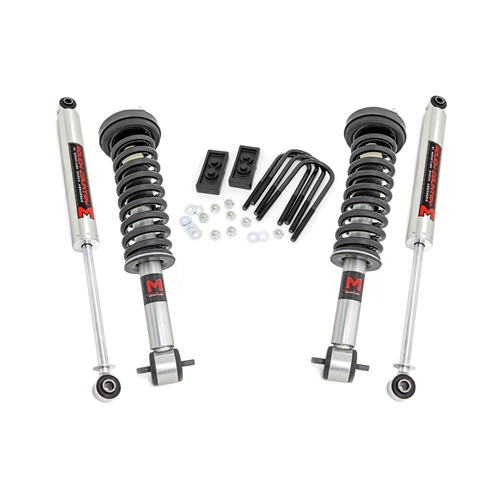 Rough Country 2in Lift Kit - Front and Rear - Ford F-150 4WD