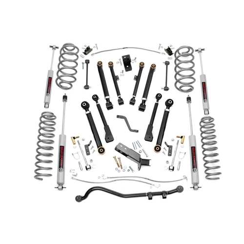 Rough Country 6in Lift Kit - Front and Rear - 1997-2006 Wrangler TJ 4WD
