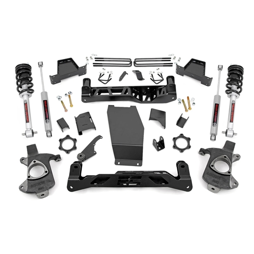 Rough Country 6in Lift Kit - Front and Rear - Silverado/Sierra 1500 4WD