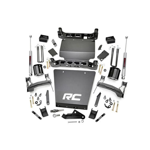 Rough Country 5in Lift Kit - Front and Rear - Silverado/Sierra 1500 4WD