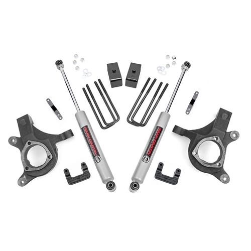 Rough Country 5in Lift Kit - Front and Rear - Silverado/Sierra 1500 RWD