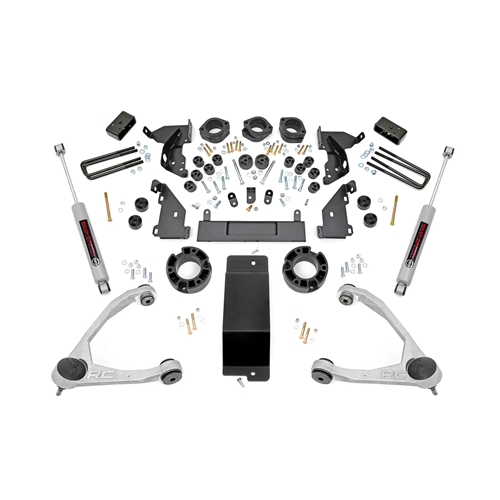 Rough Country 4.75in Lift Kit - Front and Rear - Silverado/Sierra 1500 4WD