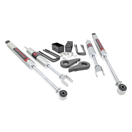 Rough Country 1.5-2in Lift Kit - Front and Rear - Silverado/Sierra 1500