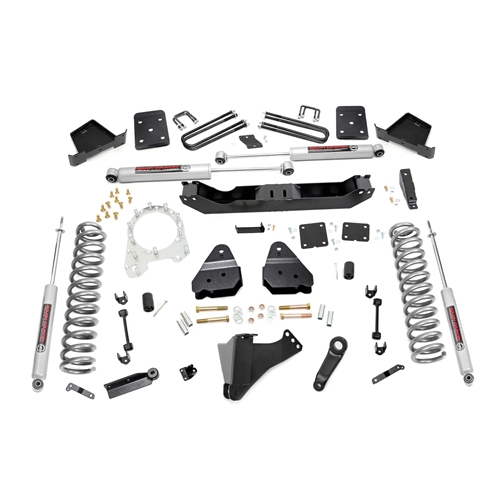 Rough Country 6in Lift Kit - Front and Rear - Ford F-250/F-350 Super Duty 4WD Non-Gasoline