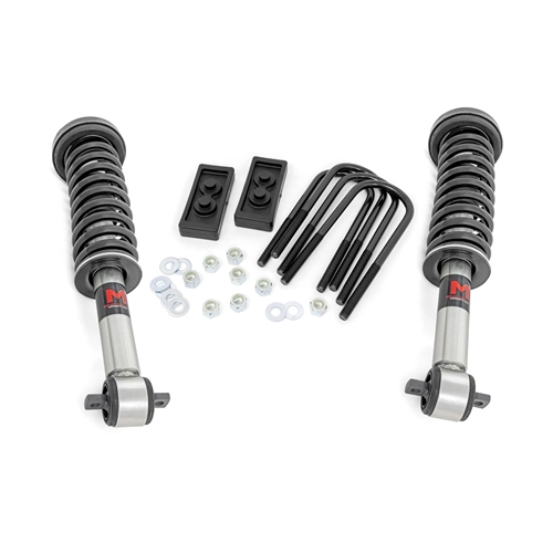 Rough Country 2.5in Lift Kit - Front and Rear - Ford F-150 Tremor 4WD