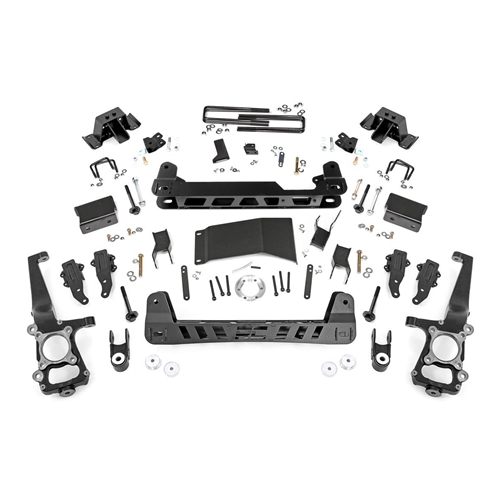 Rough Country 4.5in Lift Kit - Front and Rear - Ford F-150 Raptor