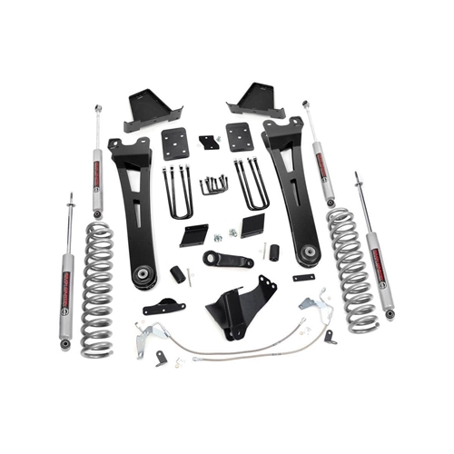 Rough Country 6in Lift Kit - Front and Rear - Ford F-250 Super Duty 4WD Non-Gasoline