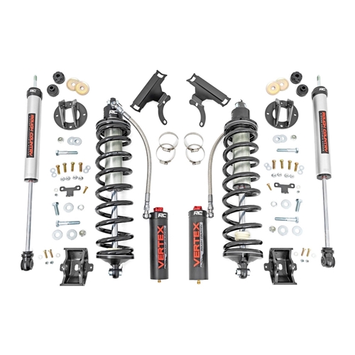 Rough Country 6in Coilover Conversion Upgrade Kit - Front and Rear - Ford F-250/F-350 Super Duty