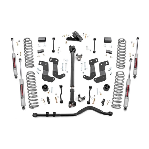 Rough Country 3.5in Lift Kit - Front and Rear - Jeep Wrangler Rubicon 2-Door