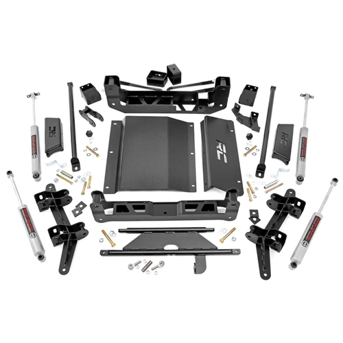 Rough Country 4in Lift Kit - Front and Rear - Chevrolet/GMC 1988-1999