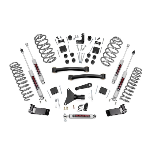 Rough Country 4in Lift Kit - Front and Rear - Jeep Grand Cherokee Non-V8 Engine