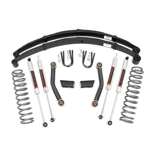 Rough Country 3in Lift Kit - Front and Rear - Jeep Cherokee RWD/4WD