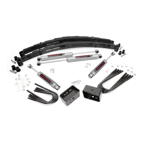 Rough Country 4in Lift Kit - Front and Rear - Chevrolet/GMC 1970-1972