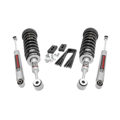 Rough Country 2in Lift Kit - Front and Rear - Ford F-150 RWD