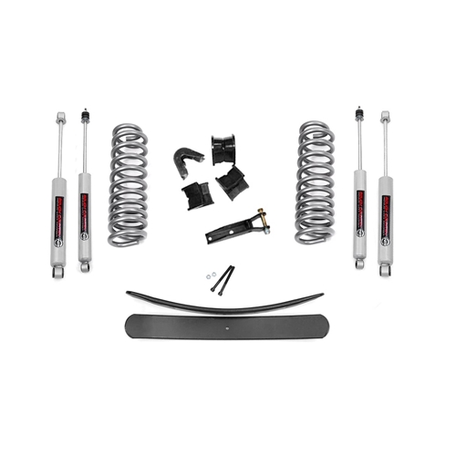 Rough Country 2.5in Lift Kit - Front And Rear - Ford F-100/F-150 4WD