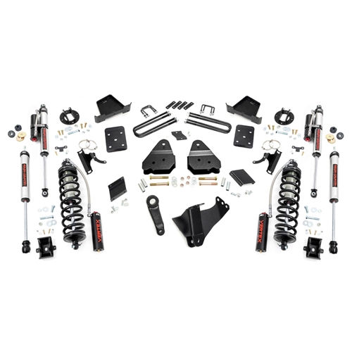 Rough Country 4.5in Vertex Shocks Lift Kit - Front and Rear - Ford F-250 Super Duty 4WD