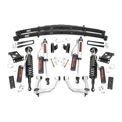 Rough Country 3.5in Vertex Coilovers Lift Kit - Front and Rear - Toyota Tacoma 4WD (2005 - 2023)