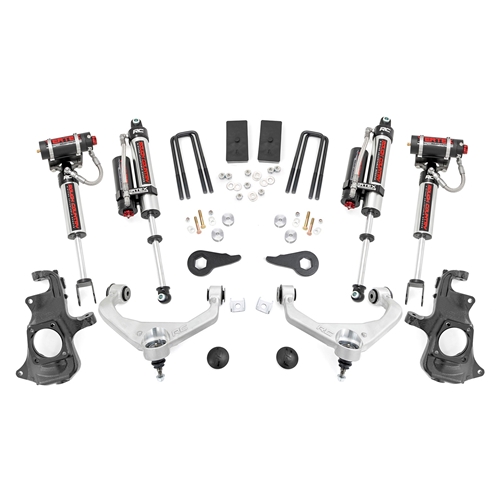 Rough Country 3.5in Vertex Reservoir Lift Kit - Front and Rear - 2500/3500 HD Non-Dually