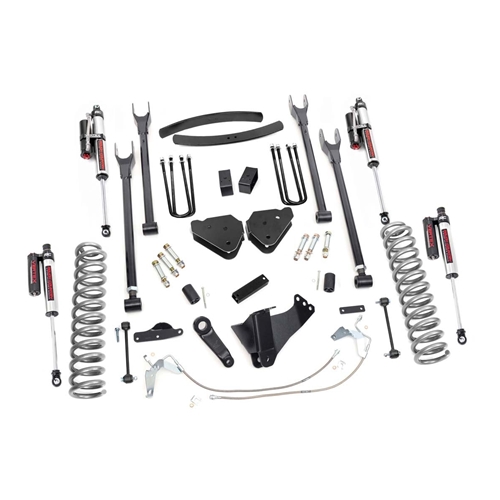 Rough Country 3.5in Vertex Coilovers Lift Kit - Front and Rear - GMC Sierra 1500